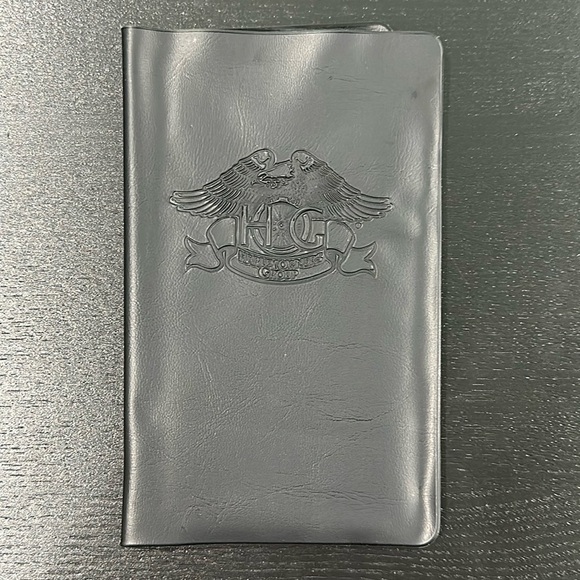 Harley-Davidson Vintage 1993 HOG 10th Anniversary Notebook Pad with Notebook - Picture 1 of 6